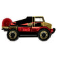 Hot Wheels Die-Cast Collectible Vehicle - 55th Anniversary Black and Gold Edition ~ Inspired by Mercedes-Benz Unimog U 1300 L Truck ~ 3/6
