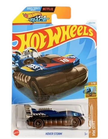 Hot Wheels Hover Storm, Blue/Brown, HW Dirt 7/10