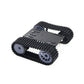 Treedix Tracked Robot Smart Car 12V Motor Value TP101 Robot Tank Track Chassis Metal Bottom Plate Compatible with Arduino