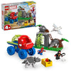 LEGO Marvel Spidey and His Amazing Friends Team Spidey Dino Crawler Rescue - Car and Adventure Preschool Building Toy for Kids, Boys and Girls, Ages