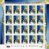 Building a Home, Adopting a Child, Shaping a Future, Creating a World (Sheet of 20) 33 Cent US Postage Stamps 2000 Scott #3398