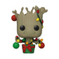 Funko Pocket POP! & Tee: Guardians of The Galaxy - Holiday Groot - Extra Large - (XL) - Marvel Comics - T-Shirt - Clothes with Collectable Vinyl