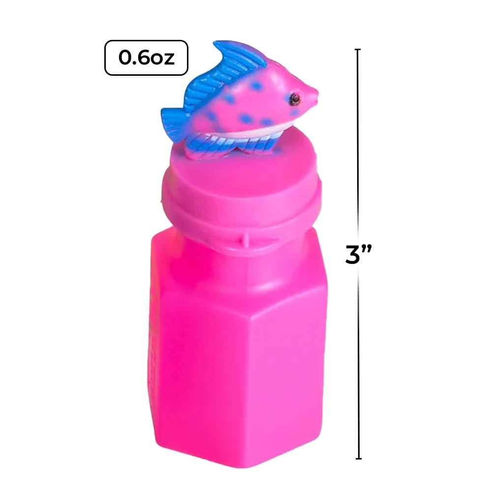 Tropical Fish Bubble Bottles Set of 24 Bubbles