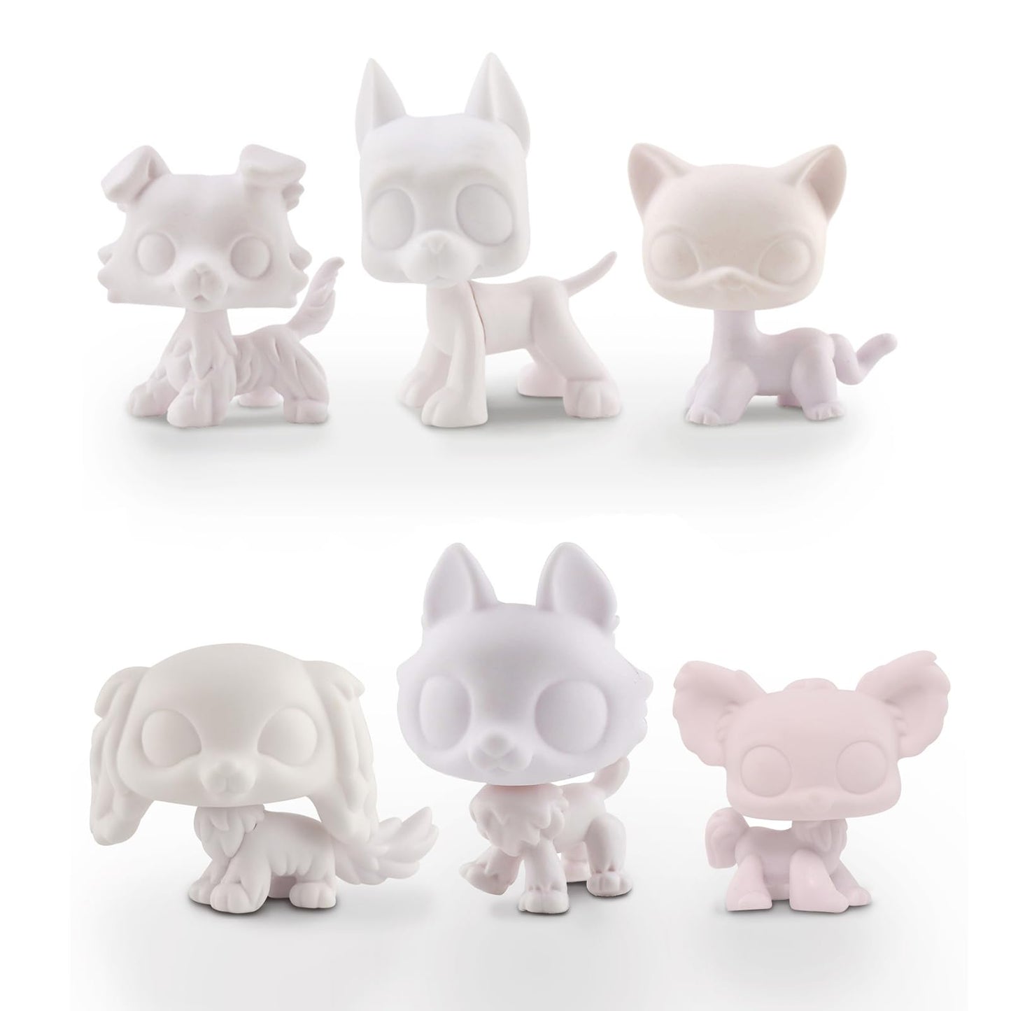 diylpshome Mini Pet Figure Base, Ideal for DIY Paint & Model Kits, Perfect Christmas for Hobbyists and Collectors