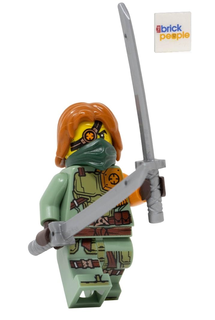 LEGO Ninjago: Ronin Minfigure with Dual Swords and Bandana