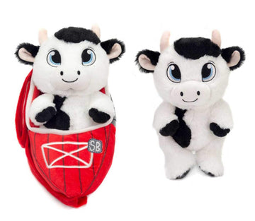 Fiesta Cow Swaddle Babies - Stuffed Animal Keepsake and Baby Swaddle Carrier