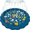 SplashEZ 3-in-1 Splash Pad, Sprinkler for Kids & Baby Pool for Learning
