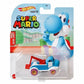 Hot Wheels Super Mario Character Cars - Complete Bundle of 6 (GJJ23?956G) | Includes Mario, Luigi, Princess Daisy, Blue Yoshi, Donkey Kong & Bullet