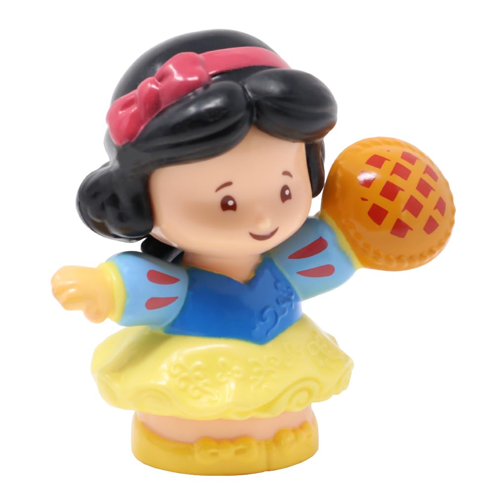 Replacement Part for Fisher-Price Little People Princess Figure Pack - GKG98 ~ Replacement Snow-White Figure ~ Holding A Pie ~ Works with Other