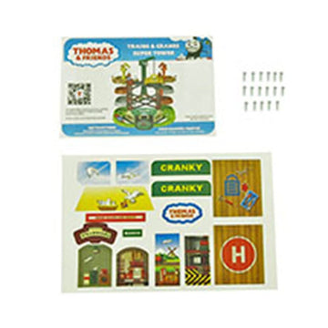 Replacement Parts for Fisher-Price Thomas and Friends Trains and Cranes Super Tower Playset GXH09 - Replacement Labels - Stickers, Screws and Manual