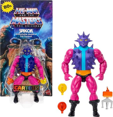 Masters of the Universe Mattel Masters of the Universe Origins Cartoon Collection Action Figure & Accessories Set, Spikor 5.5-inch Collectible Toy