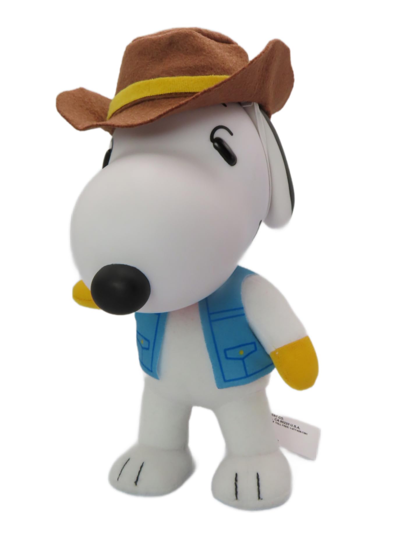 Great Eastern Entertainment Peanuts - Snoopy (Cowboy) FigureKey Plush 8" H