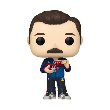 Funko POP! TV: Ted Lasso with Teacup - Collectable Vinyl Figure - Gift Idea - Official Merchandise - for Kids & Adults - TV Fans - Model Figure for