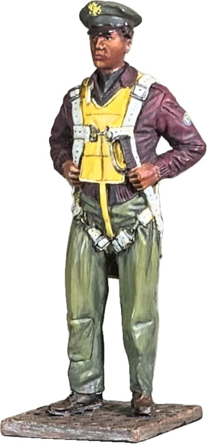 W. Britain Museum Collection 10104 U.S.A.A.F. Tuskeegee Airman 1943-1945 1:30 Scale Metal