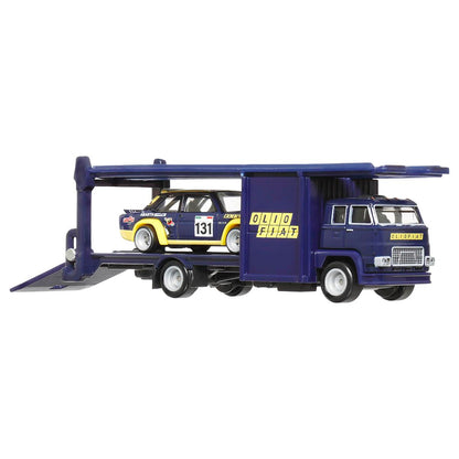 Fiat 131 Abarth Lorry - Car Culture Team Transport - Hot Wheels Premium - 1/64 Scale