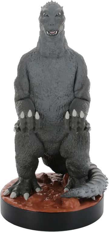 Exquisite Gaming Cable Guys Godzilla Controller Holder - 8.5in Licensed Collectible Figure & Phone Stand