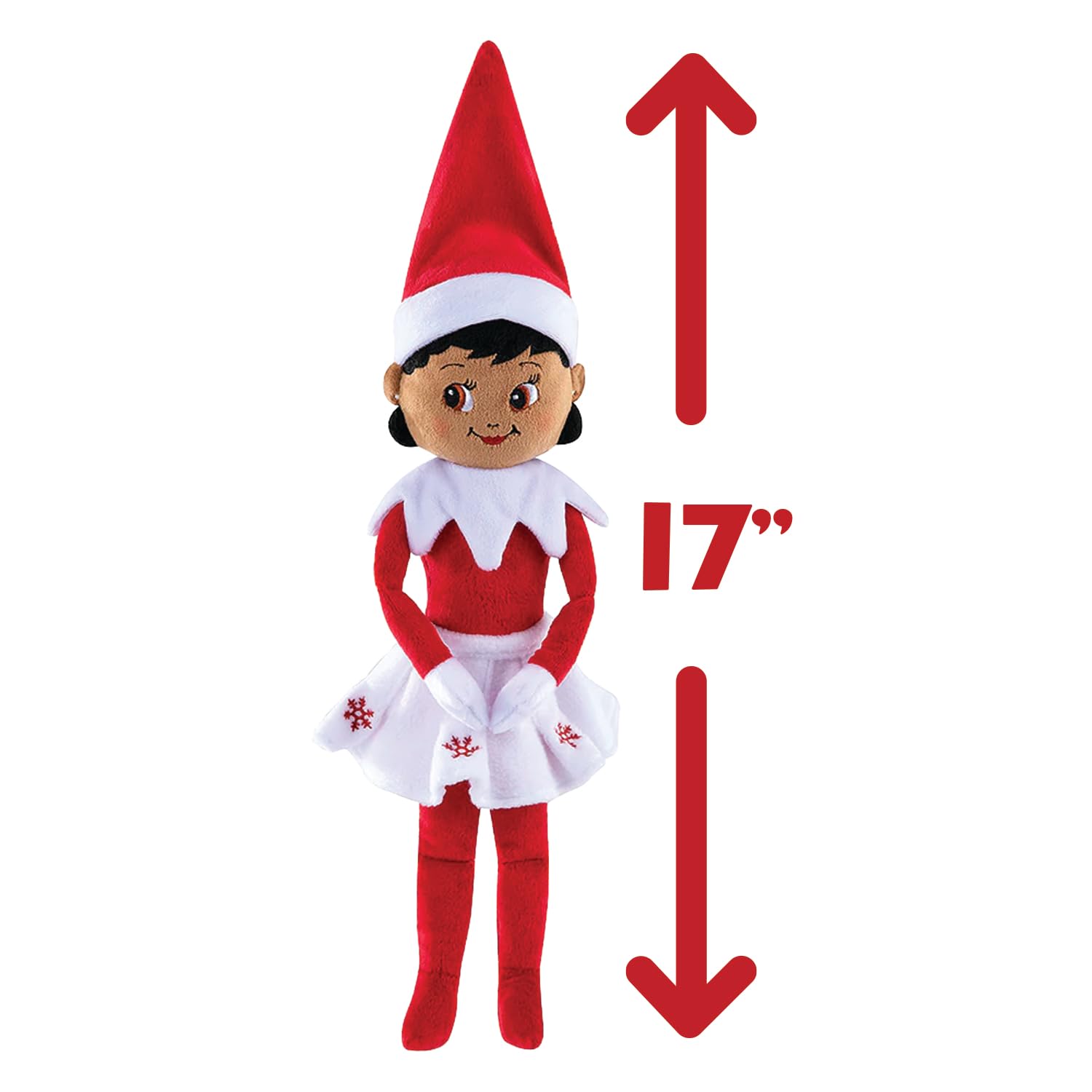The Elf on the Shelf - 17" Plushee Pals Bundle: Boy Dark and Girl Dark