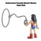 Replacement Part for Fisher-Price Imaginext Playset - DRN36 ~ Super-Friends Superman and Wonder Woman ~ Replacement Poseable Wonder Woman Figure