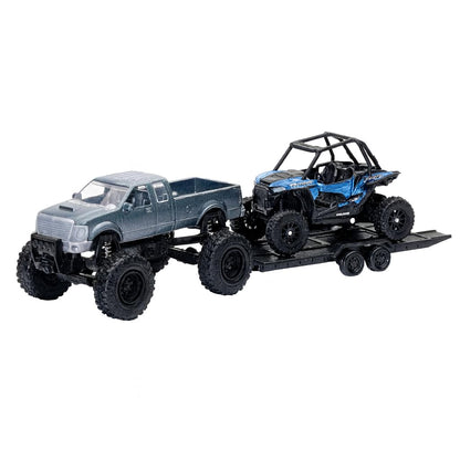 New-Ray Toys 4X4 Pick-Up Truck & Polaris RZR Set