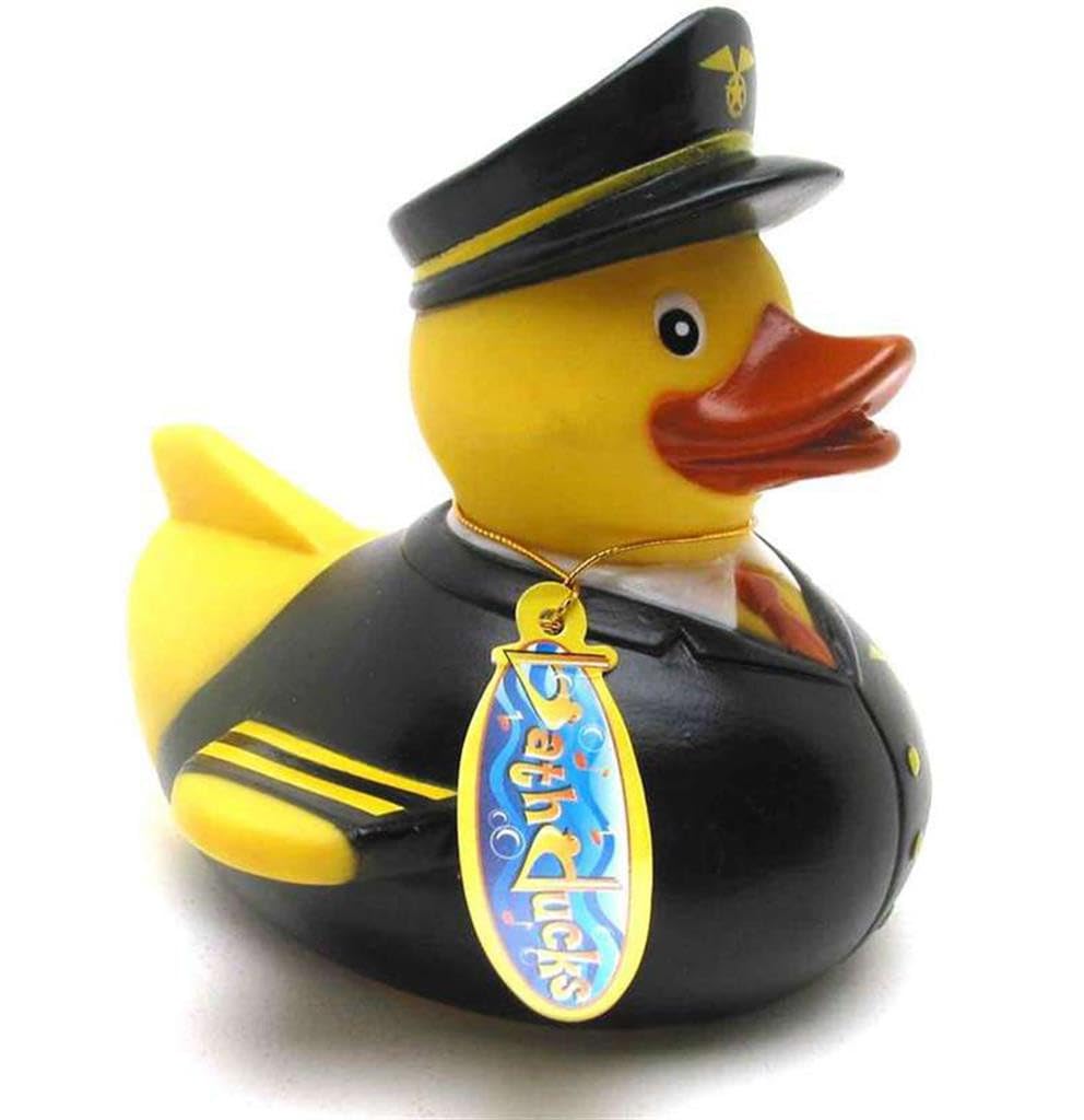 Airline Pilot Captain Rubber Bath Duck