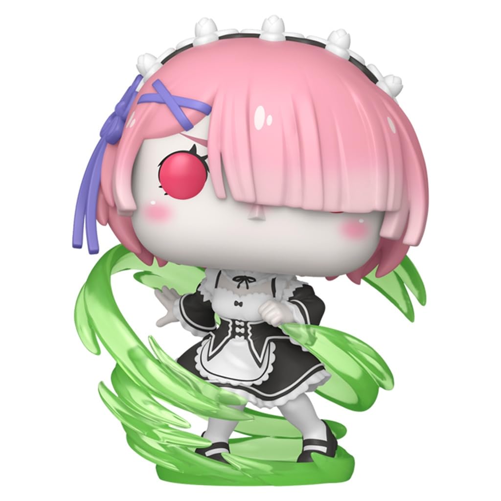 Funko Re:Zero Ram Wind Magic GW Pop! Plus RS Vinyl Figure