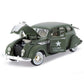 1936 Chrysler Airflow Army Green 1/32 Diecast Model Car by Signatrure Models