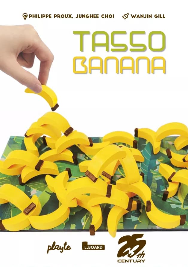 Tasso Banana by 25th Century Games, Strategy Board Game, for 2 to 6 Players and Ages 8+