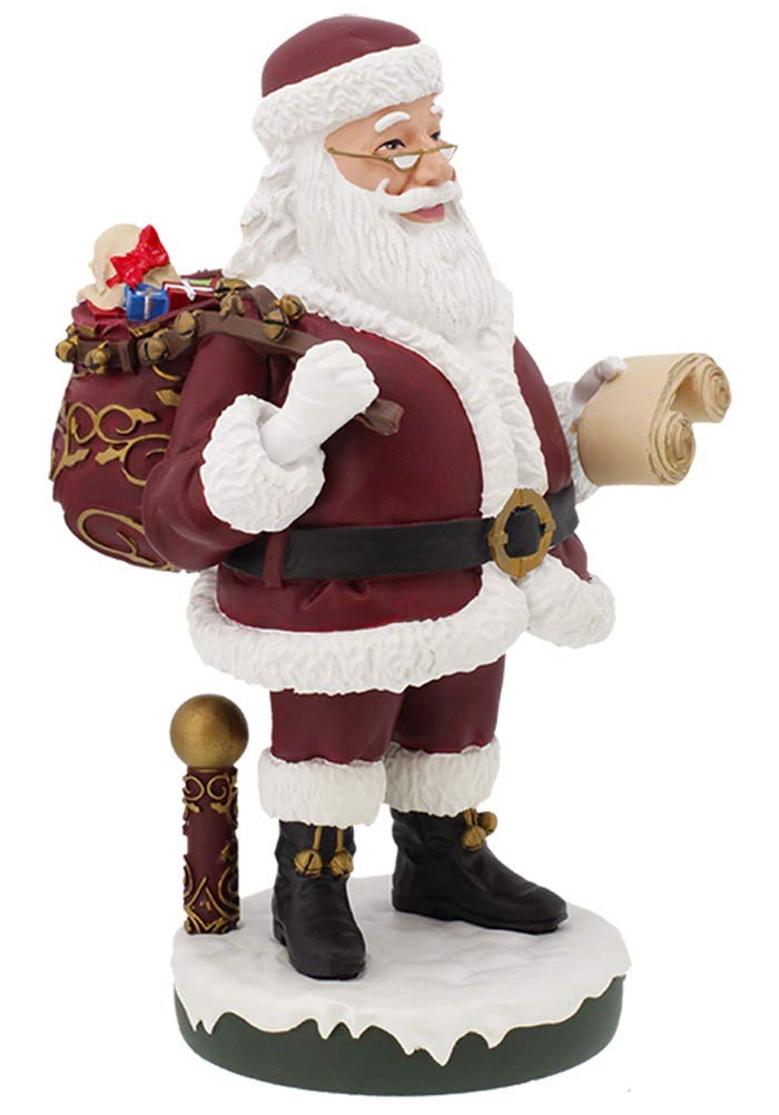 Royal Bobbles Santa Claus BobbleHIPS Christmas Collectible Bobblehead Statue
