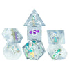 Sirius Dice SDZ001403 Sharp-Edged Sharp Dagger Dice Set of 7