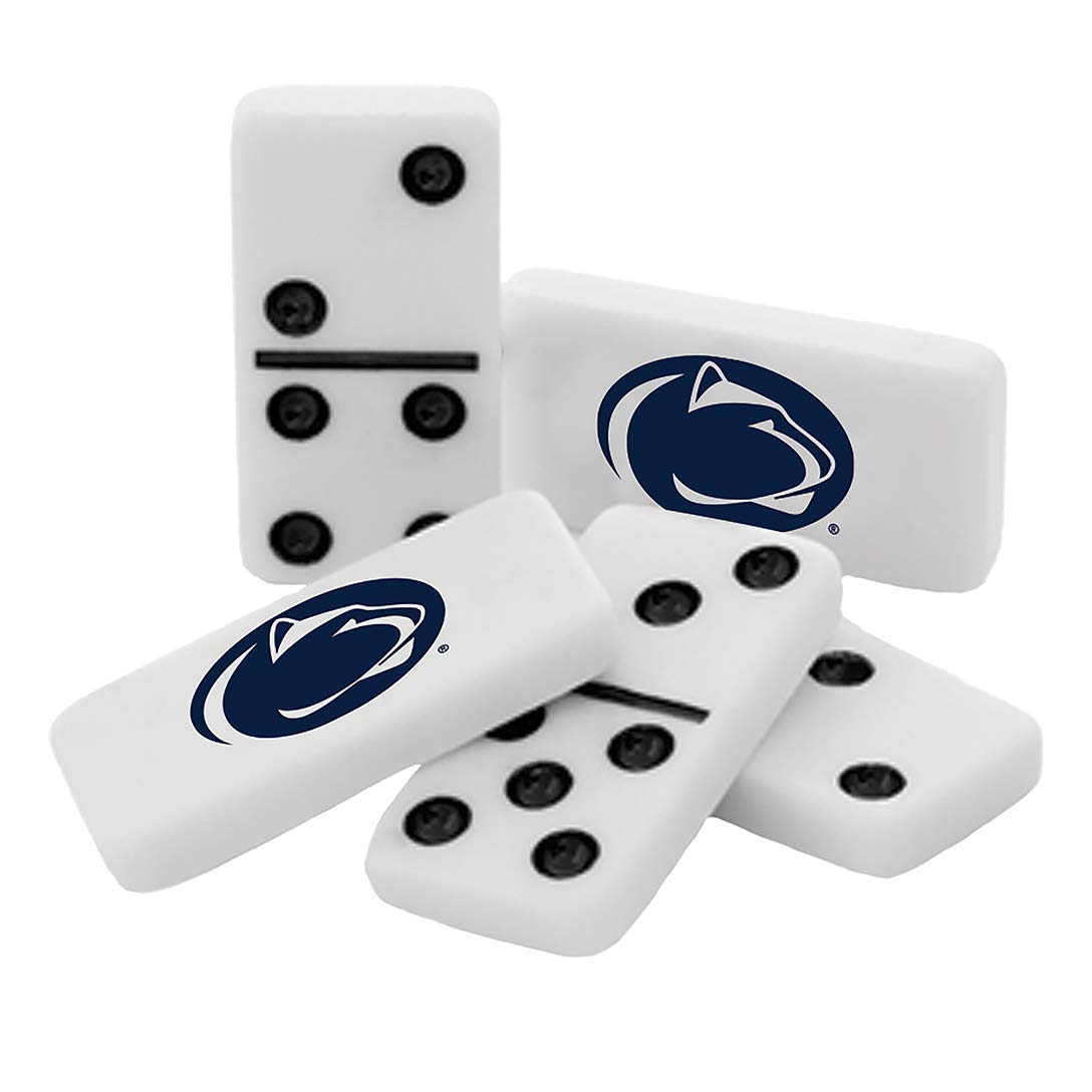 MasterPieces Game Day - NCAA Penn State Nittany Lions - 28 Piece Team Logo Double Six Domino Set