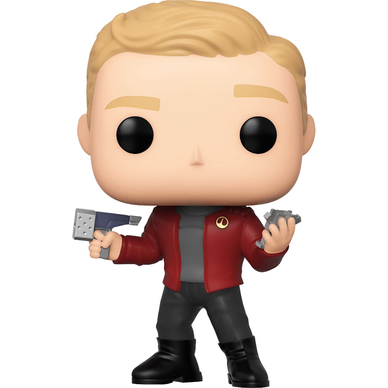 Robert Daly [S04E01]: P o p ! TV Vinyl Figurine Bundle with 1 Compatible 'ToysDiva' Graphic Protector (943-45363 - B)