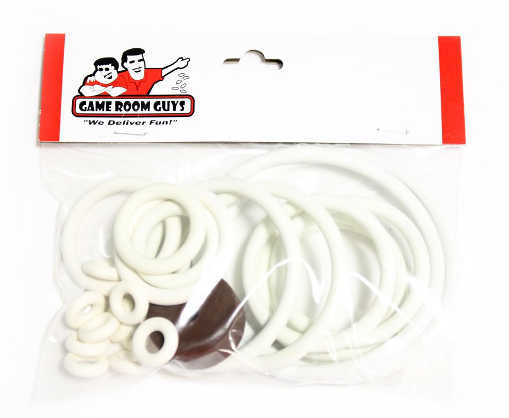 Game Room Guys Williams Pot O Gold Pinball White Rubber Ring Kit