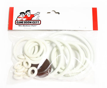 Game Room Guys Williams Pot O Gold Pinball White Rubber Ring Kit