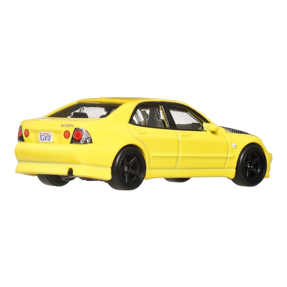 Hot Wheels JBL23 Boulevard '98 Toyota Alteza Ride On Toy Mini Car Ages 3+ Yellow