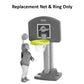 Replacement Part for Fisher-Price Grow-to-Pro Basketball - L5807 ~ Replacement Hoop ~ Includes 1 Green Ring and 1 White Basketball Net