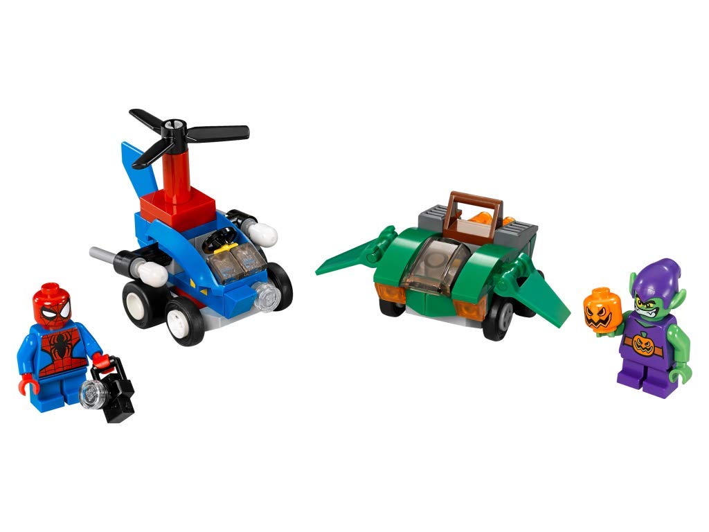 LEGO Super Heroes Mighty Micros: Spider-Man vs Green Goblin 76064 Building Kit (85 Piece)