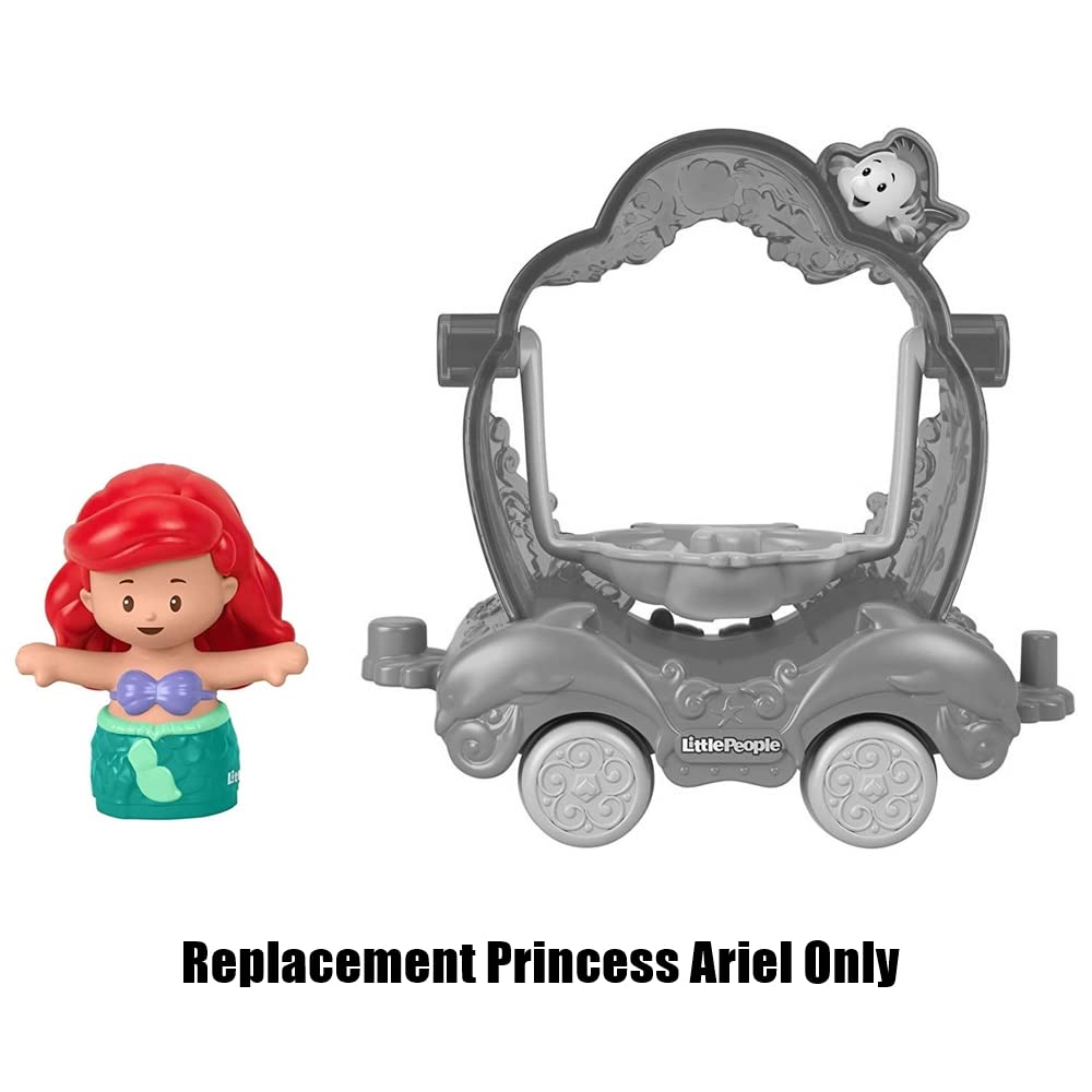 Replacement Part for Fisher-Price Little People Princess Parade Ariel and Flounder's Float - FHG49 - Replacement Princess Ariel Figure