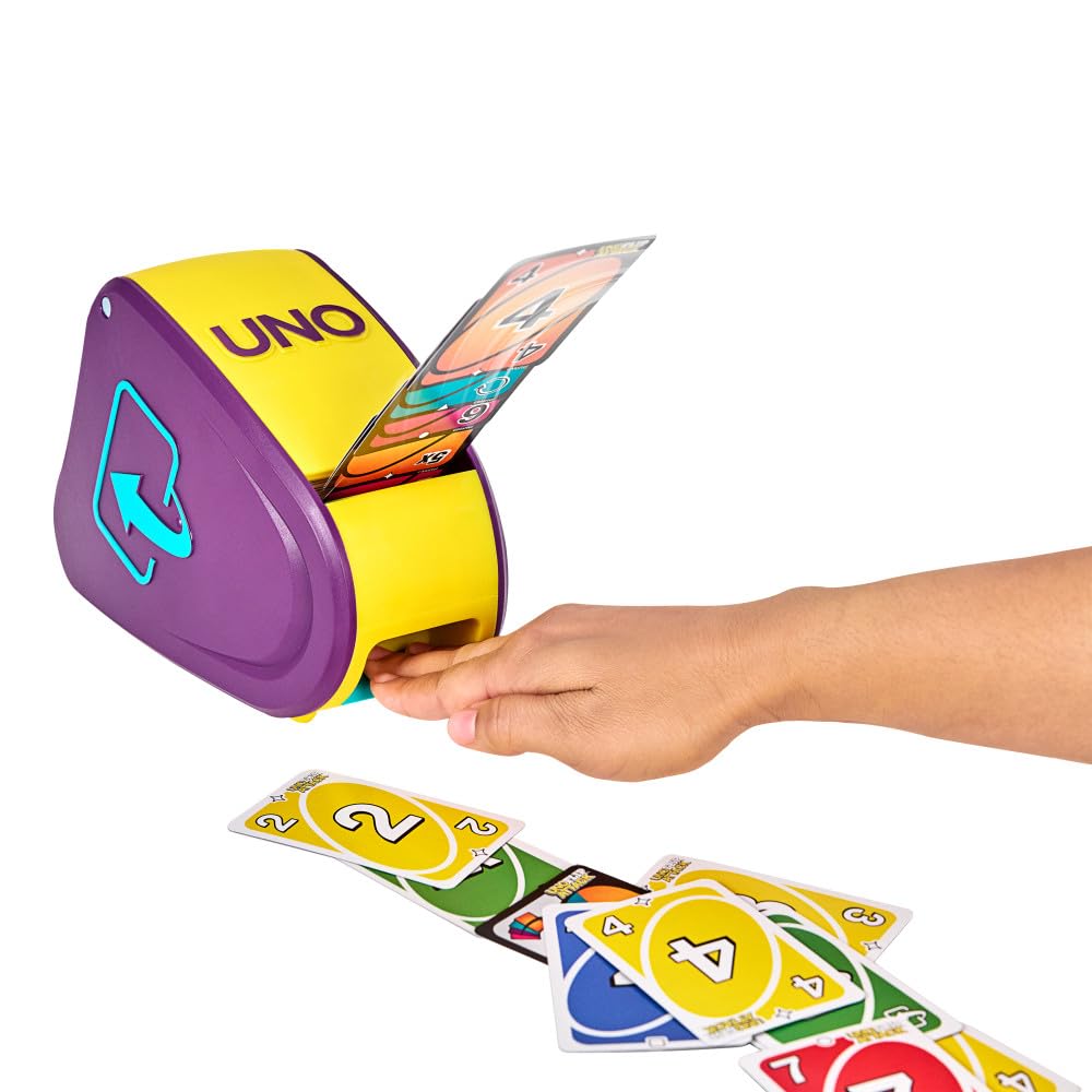 Mattel Games UNO Flip Attack Card Game, Ages 7+, 2-10 Players