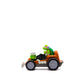 Teenage Mutant Ninja Turtles Toy, Donatello Shell Smashers, Light-Up Rev-Up Crash Vehicle with Smash & Reveal Action, Classic Edition, for Kids Ages