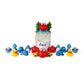 Dimple Bath Toys Set of 20 Vinyl Non-Toxic Floating Ocean Sea Animal Bathtub Toy, Assorted Colors and Shapes, Squeeze to Spray! Tons of Fun, Great
