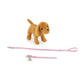 Emily Rose 18 Inch Doll Pet Puppy Dog Accessory Set - Brown Dog with Leash, Collar & Tag - Compatible with American Girl, Our Generation, My Life As