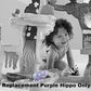 Fisher-Price Replacement Parts for Safari Playset Little People Share and Care Safari Playset FHF35~1 Purple Hippo Figure