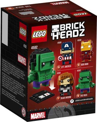 LEGO BrickHeadz The Hulk 41592 Building Kit