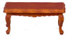 1:12 Scale Walnut Victorian Coffee Table #D6840