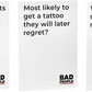 BAD PEOPLE - After Dark Expansion Pack | Hilarious Adult Card Game Add-On for Friends & Game Night, Funny Conversation & Icebreaker Board Game
