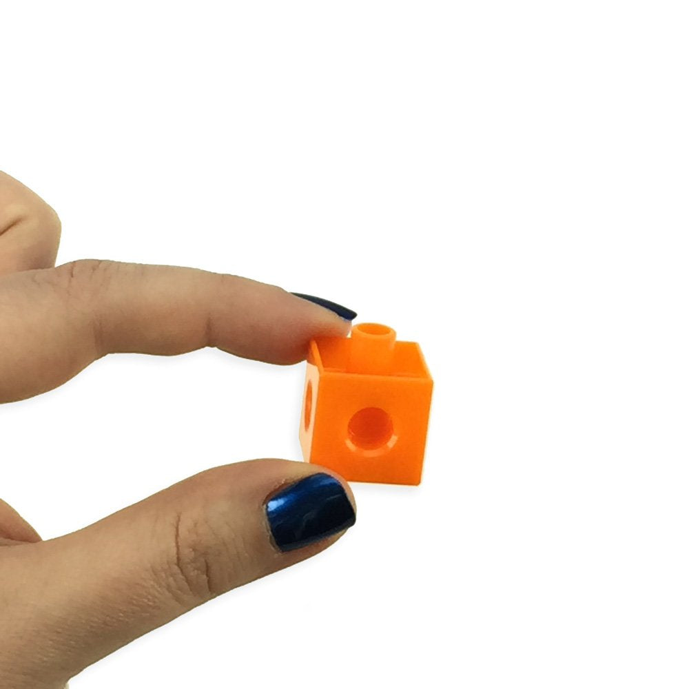 EAI Education Linking Cubes: 2 cm - Set of 100 in jar