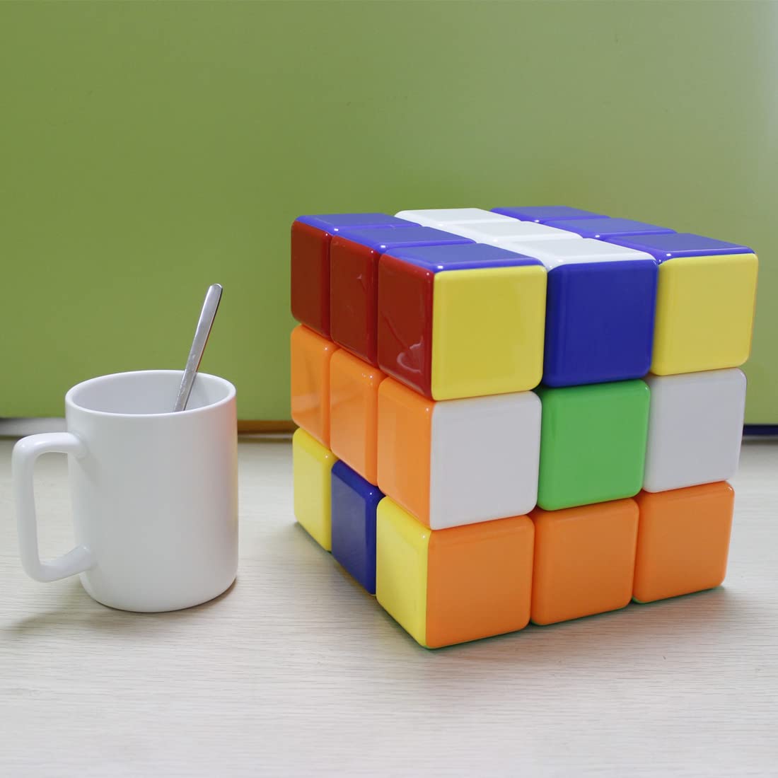 GoodPlay Heshu Super Big Size 18CM 3x3x3 Colorful Stickerless Speed Puzzle Magic Cube