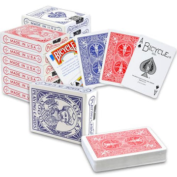 Bicycle Vintage Great Mogul Rider Back Playing Cards 12 Pack - Bundle with 12 Air Cushioned Playing Card Decks in Collectable Box Playing Cards Bulk