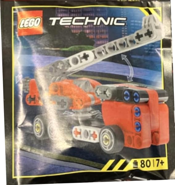 LEGO Technic Mini Set: Firetruck Fire Engine (80 pcs) Ages 7+