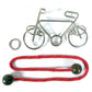 Recent Toys Constantin Metal Bike Puzzle Brainteaser - Advanced Problem Solving Fun for Ages 14 - Up